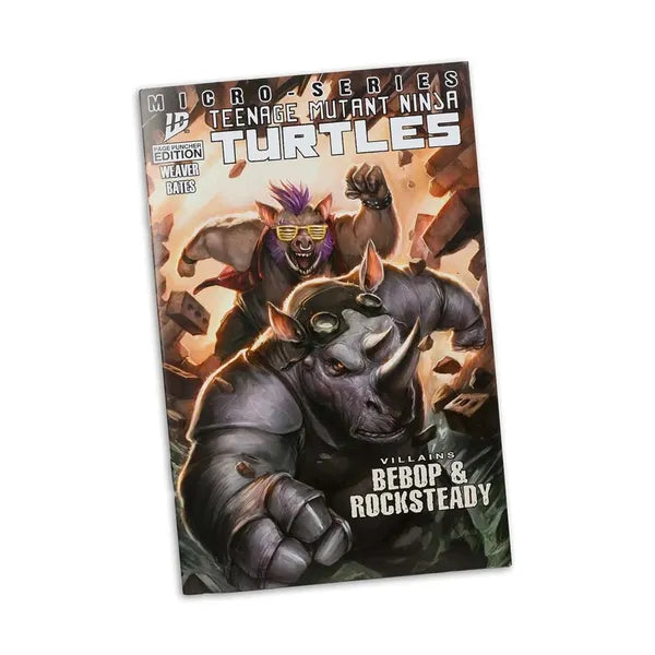 Teenage Mutant Ninja Turtles: Page Punchers Action Figure With Comic: Bebop