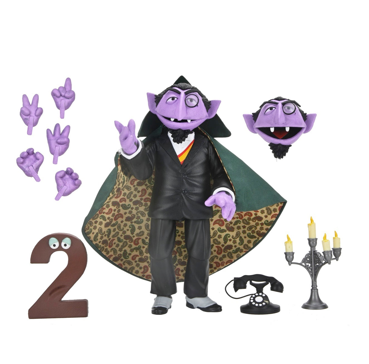 Sesame Street The Count 7" Scale Ultimate Action Figure