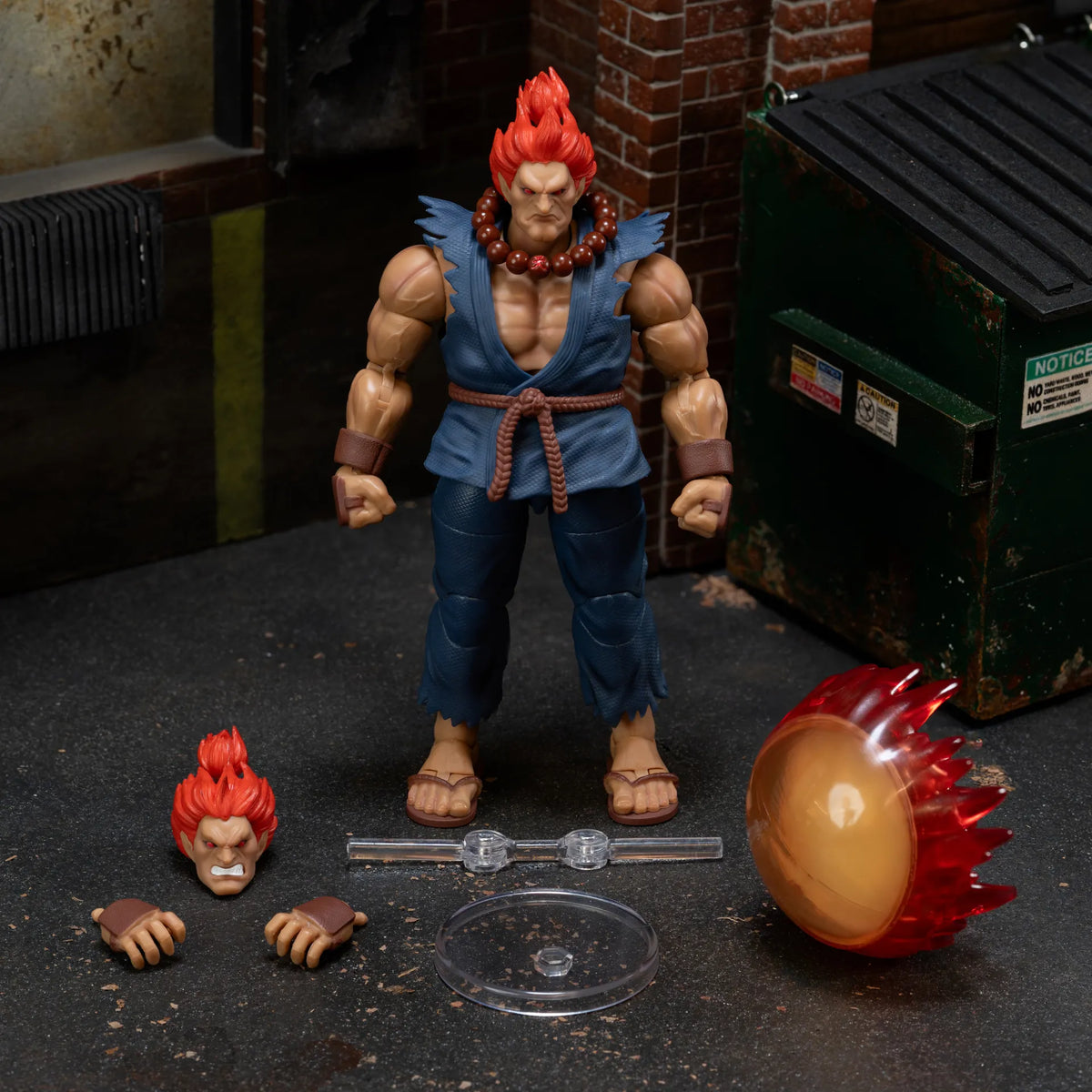 Street Fighter 2 Akuma 1/12 Action Figure