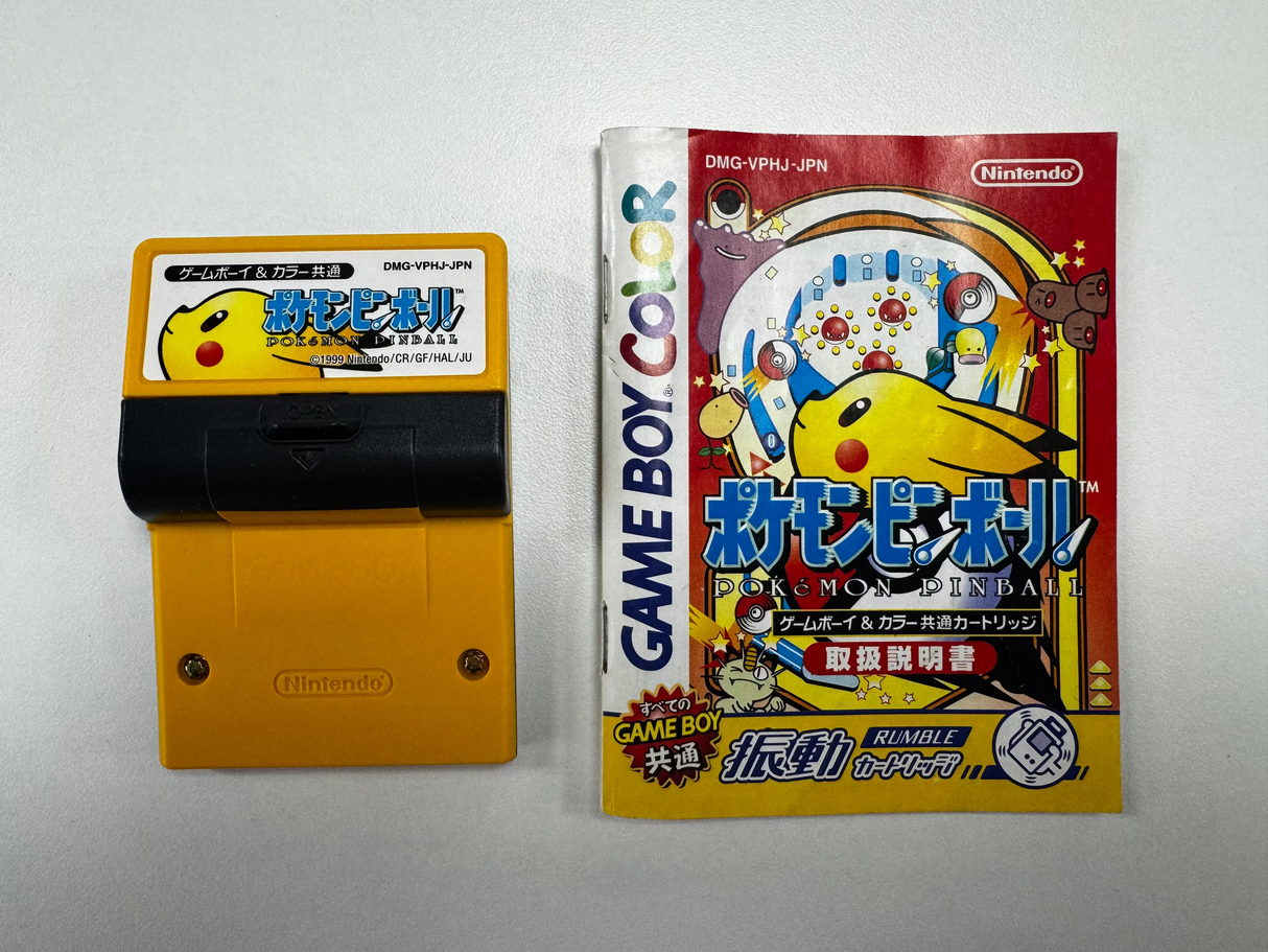 Pokemon Pinball Nintendo Gameboy Color JAP VER.