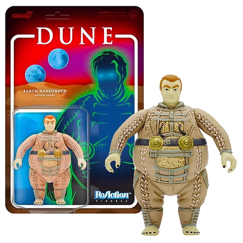 Dune Reaction Super 7 Figure Wave 1 Baron Harkonnen