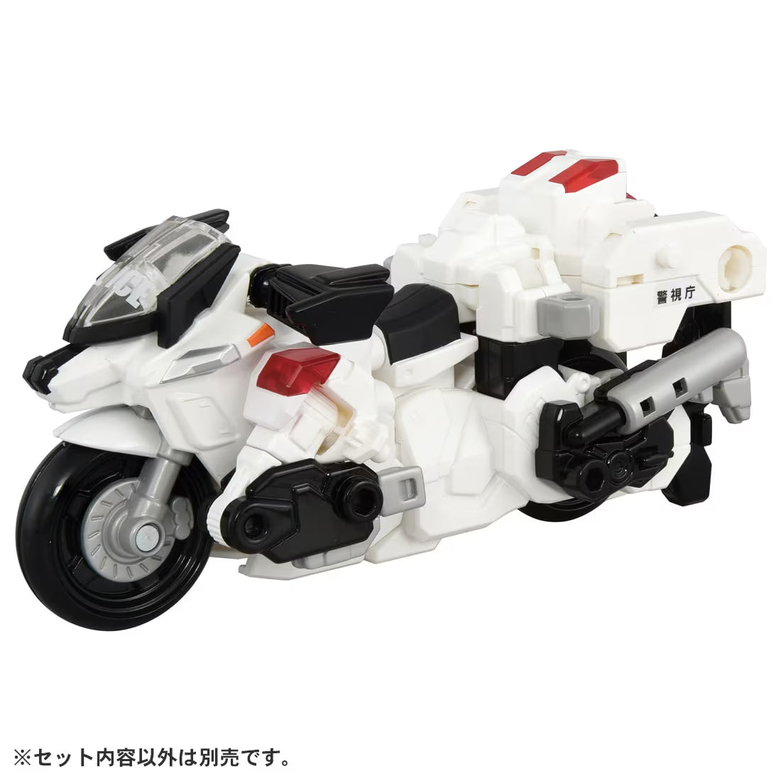 Tomica Joblabor Deka Ride Armor Police Bike Police Dog Wanwanmaru