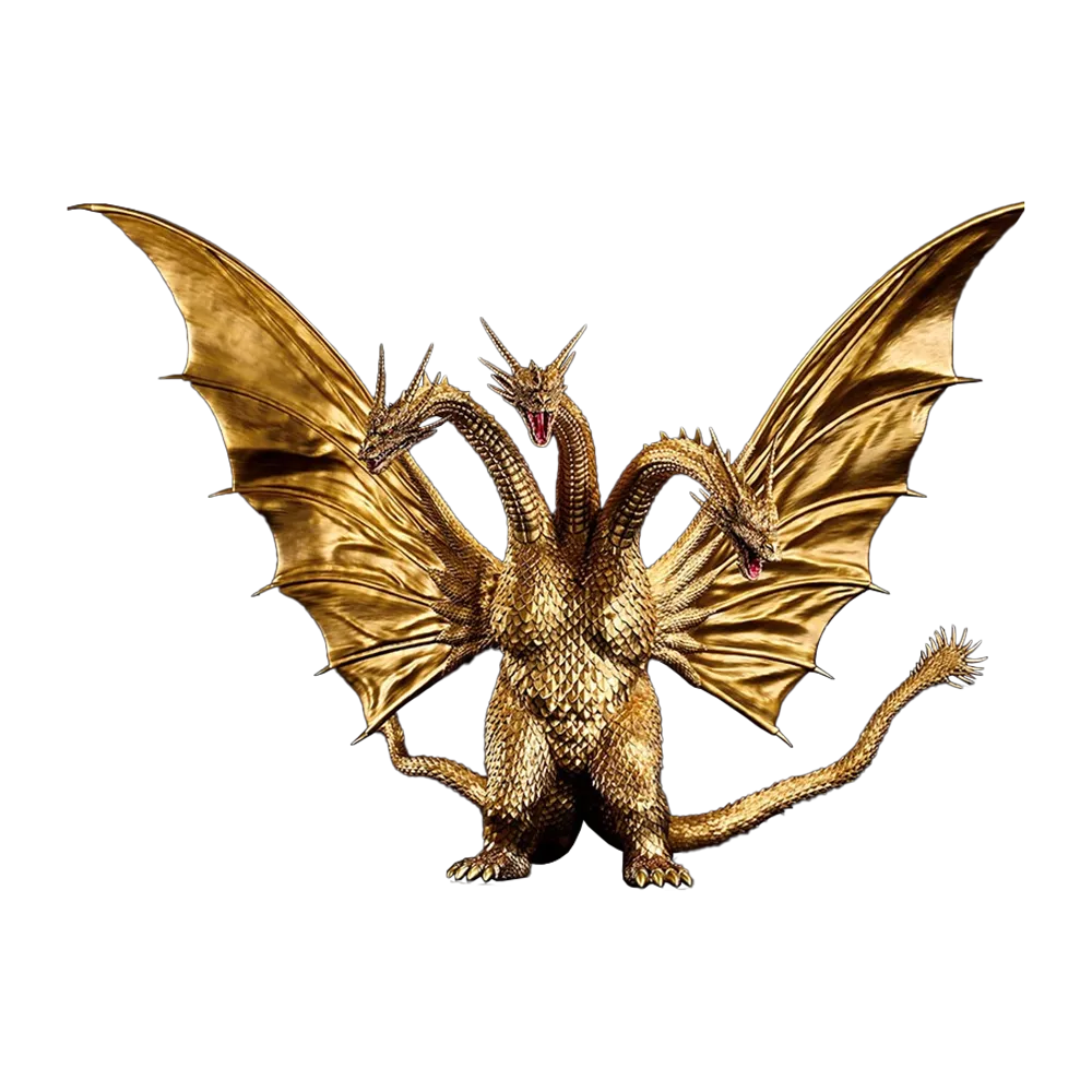 Godzilla: Ichibansho PVC Statue: King Ghidorah (1991)