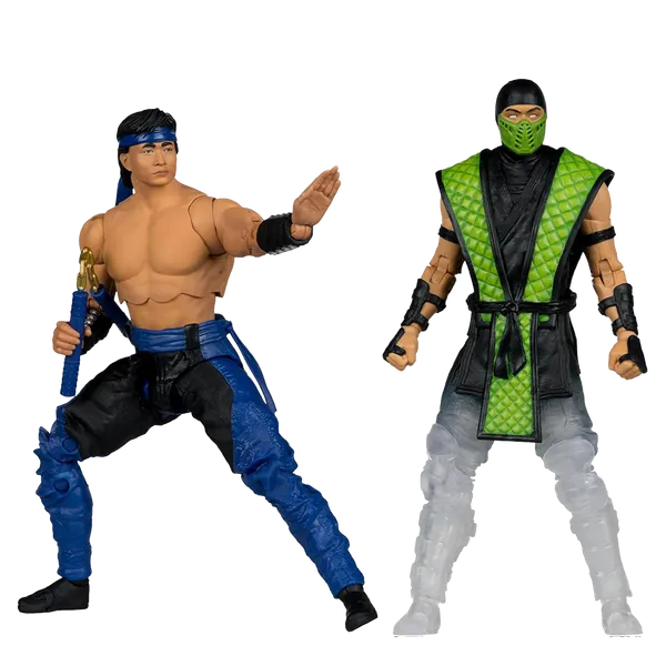 Mortal Kombat: Action Figure 2-Pack: Liu Kang Vs. Reptile (Klassics)