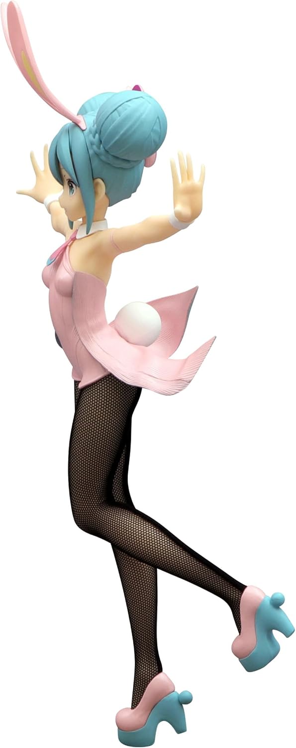 Hatsune Miku: Bicute Bunnies PVC Statue: Hatsune Miku (Wink Pearl Pink Version)