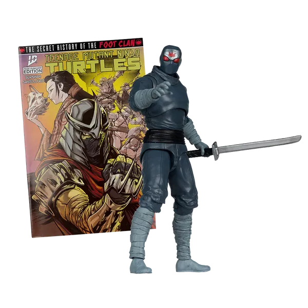 Teenage Mutant Ninja Turtles: Page Punchers Action Figure With Comic: Foot Soldier