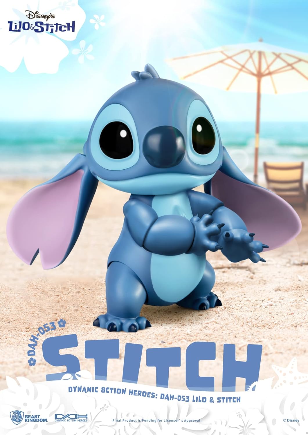 Lilo & Stitch Stitch DAH-053 Dynamic 8-Ction Heroes Action Figure