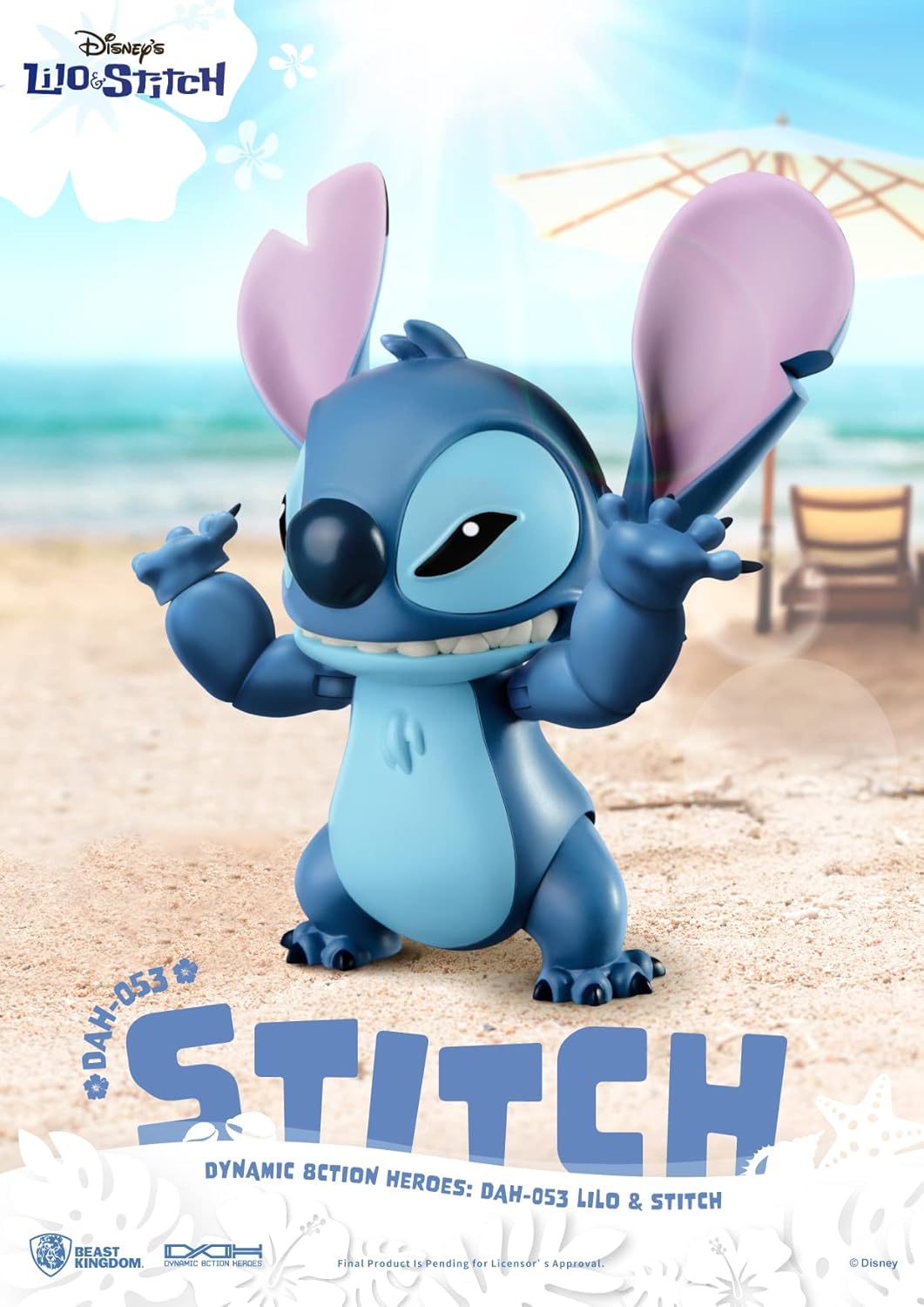Lilo & Stitch Stitch DAH-053 Dynamic 8-Ction Heroes Action Figure