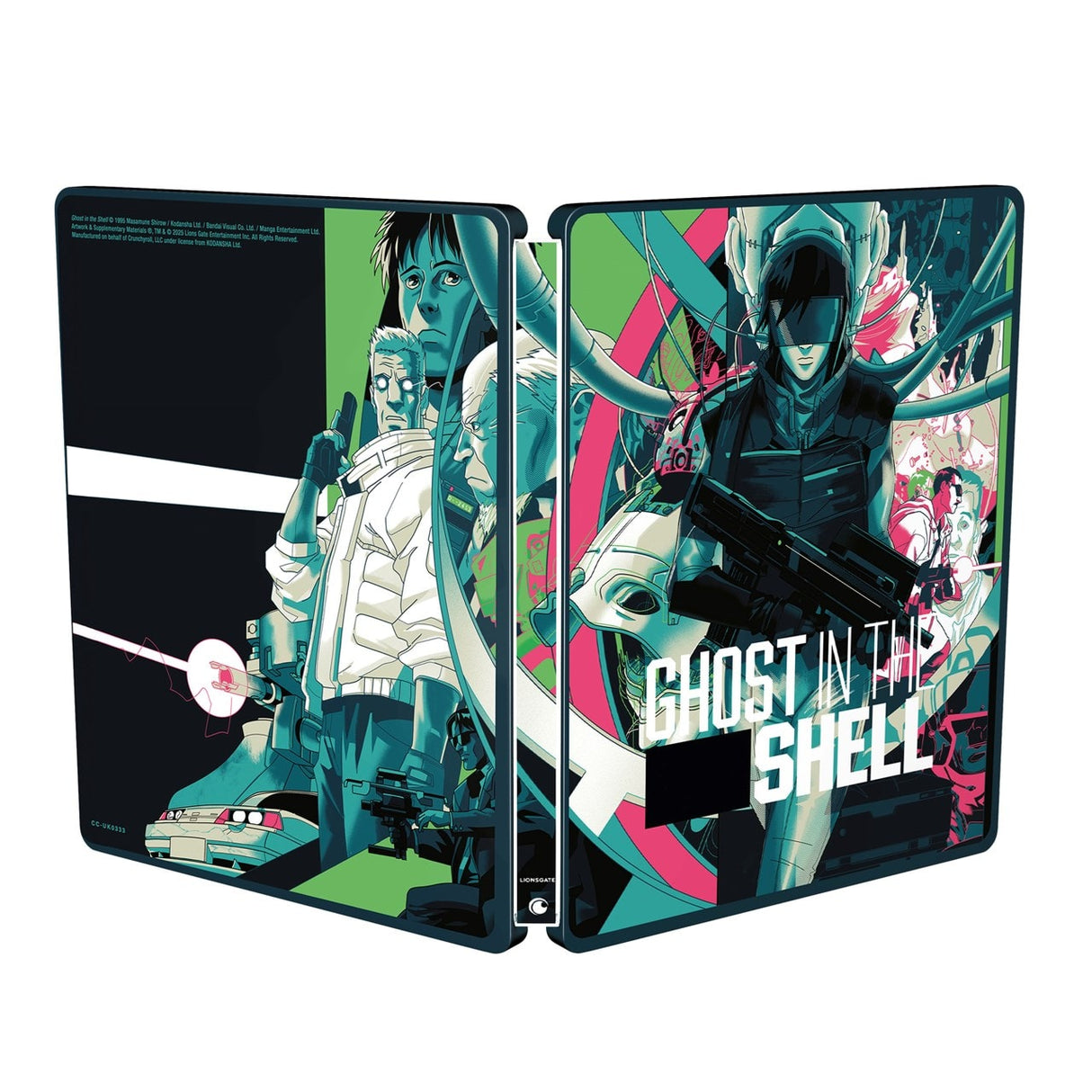 Ghost in the Shell - 30th Anniversary Limited Edition 4K Ultra HD Steelbook (Kuro Edition)
