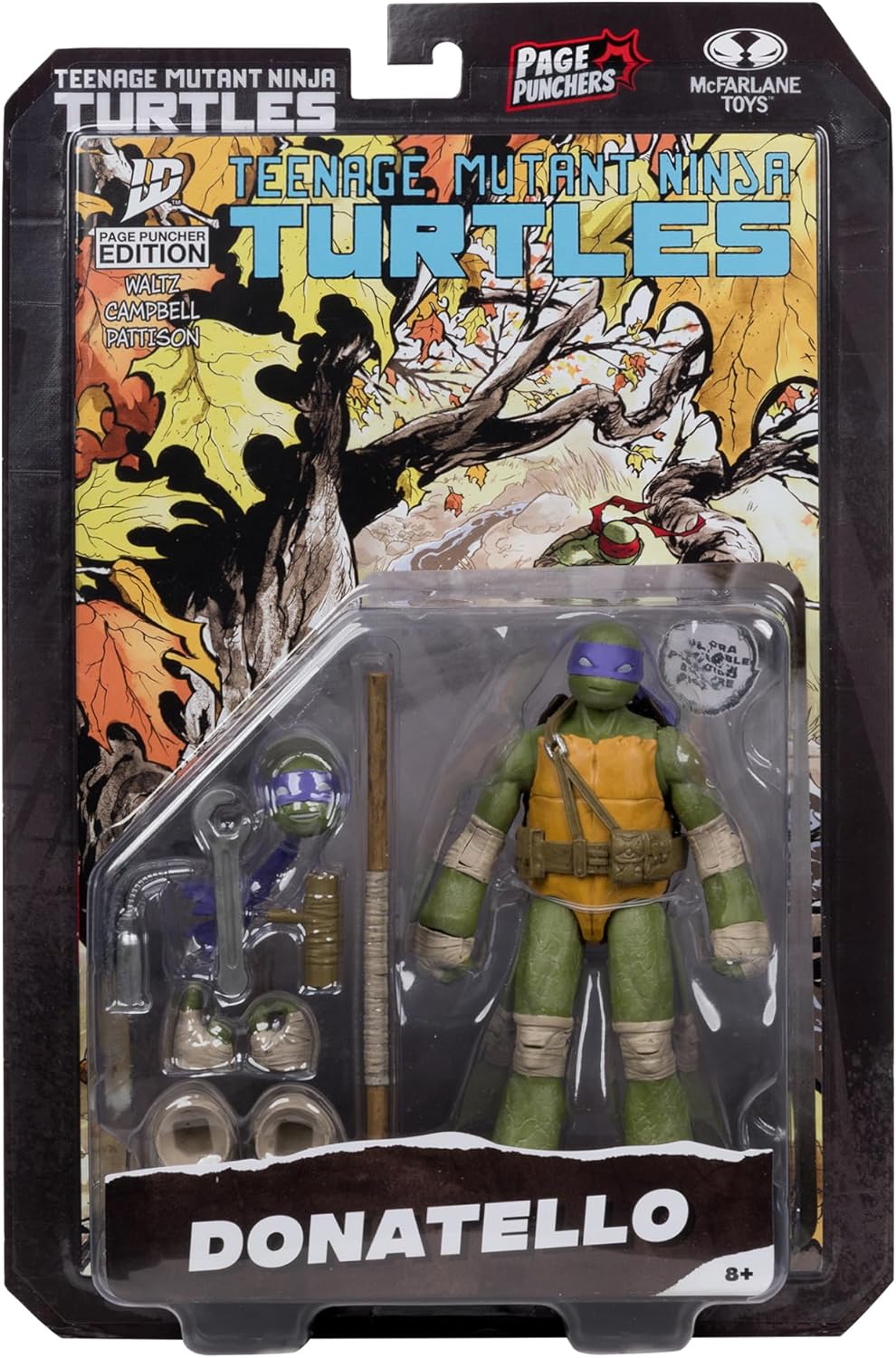 Teenage Mutant Ninja Turtles: Page Punchers Action Figure With Comic: Leonardo