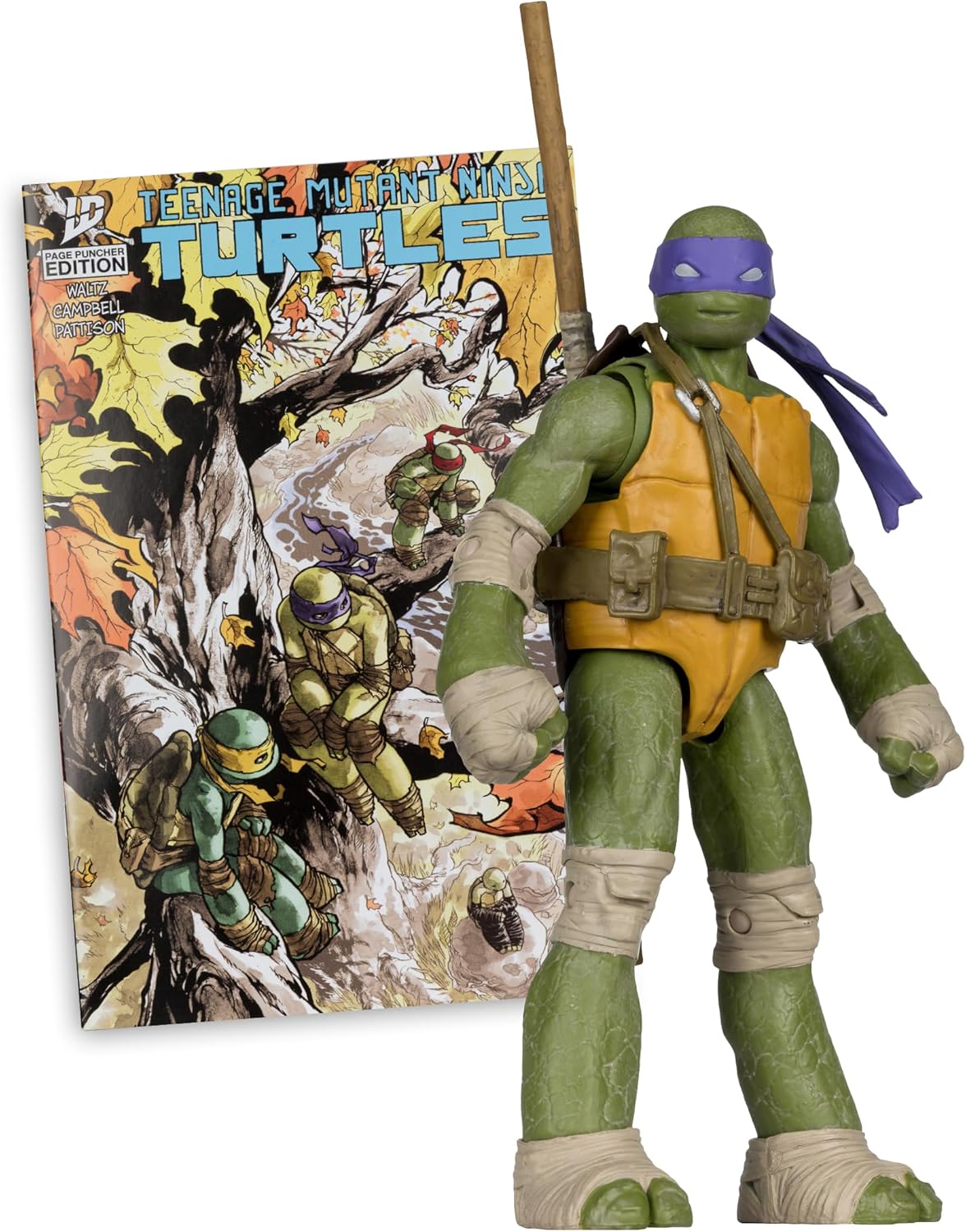 Teenage Mutant Ninja Turtles: Page Punchers Action Figure With Comic: Leonardo