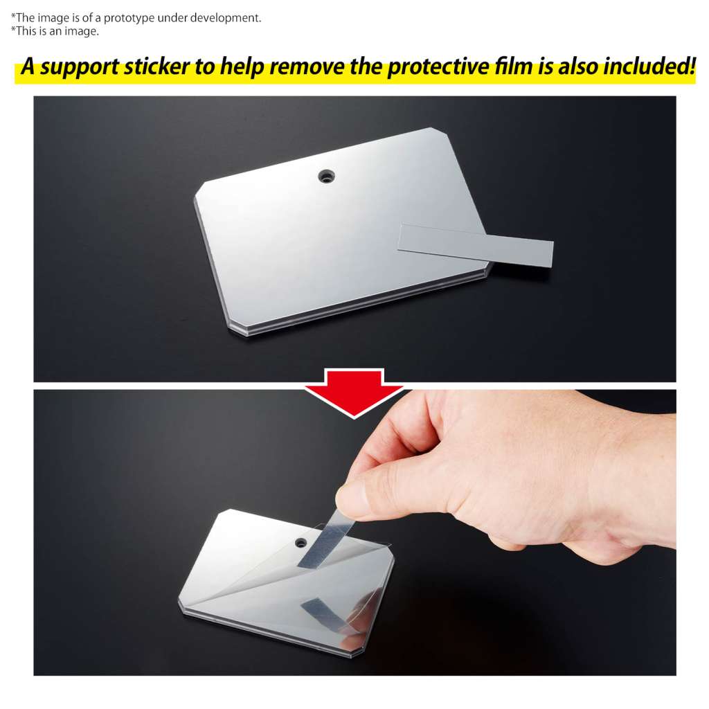 Action Base 6 (Clear Colour) Mirror Sticker Set