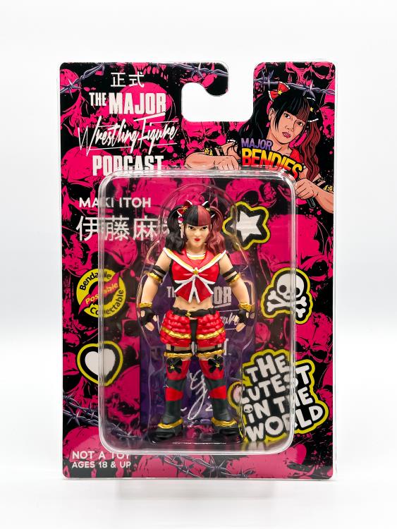 2024 Major Wrestling Figure Podcast Major Bendies Maki Itoh