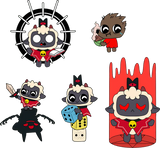 Youtooz - Cult of the Lamb: Cult of Lamb PIN SET