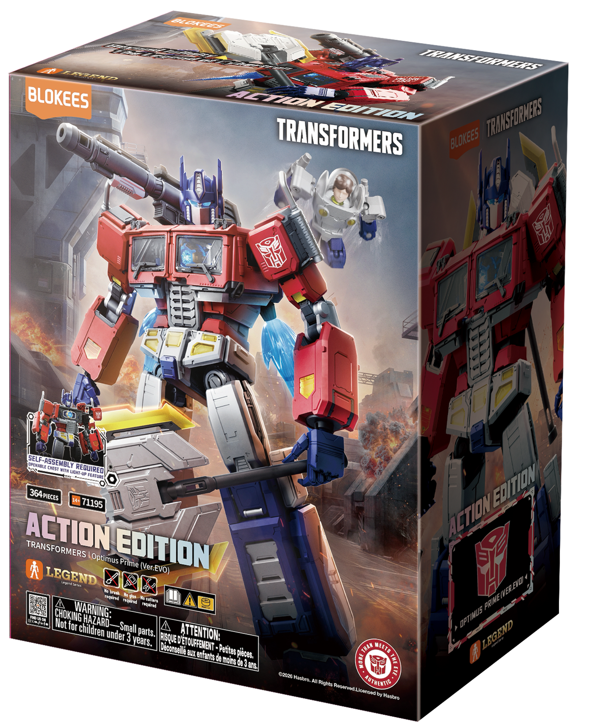 Blokees Transformers Action Edition 07 Optimus Prime Ver 2.0