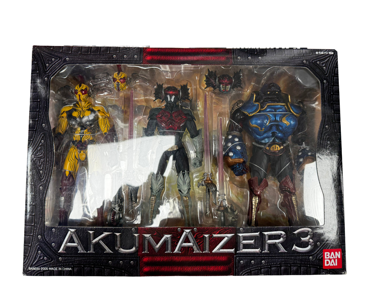 S.I.C. Super Imaginative Chogokin Vol. 31 Akumaizer 3 Action Figure Set