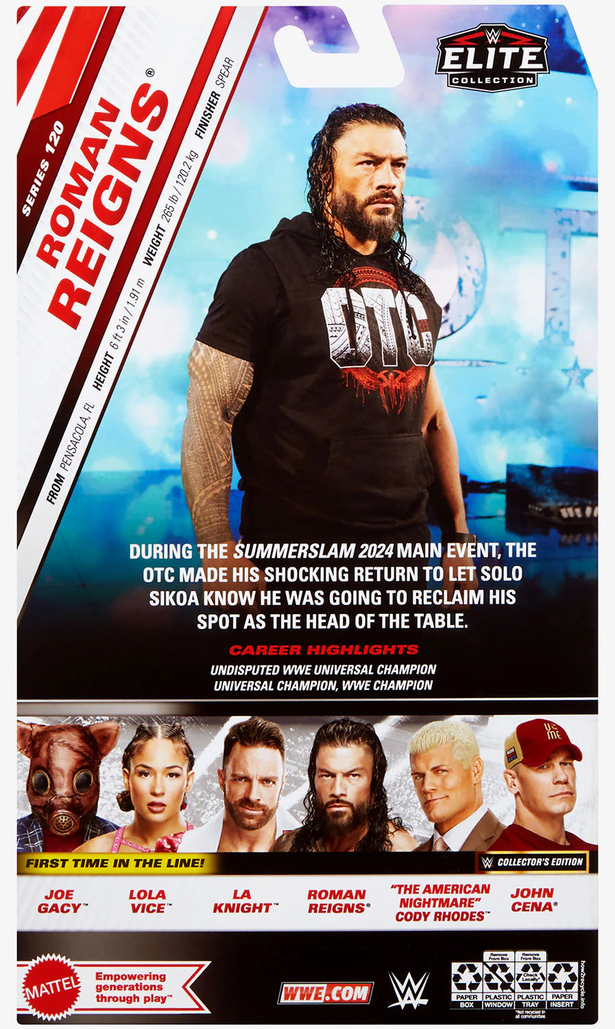 Roman Reigns WWE Elite Collection Series #120