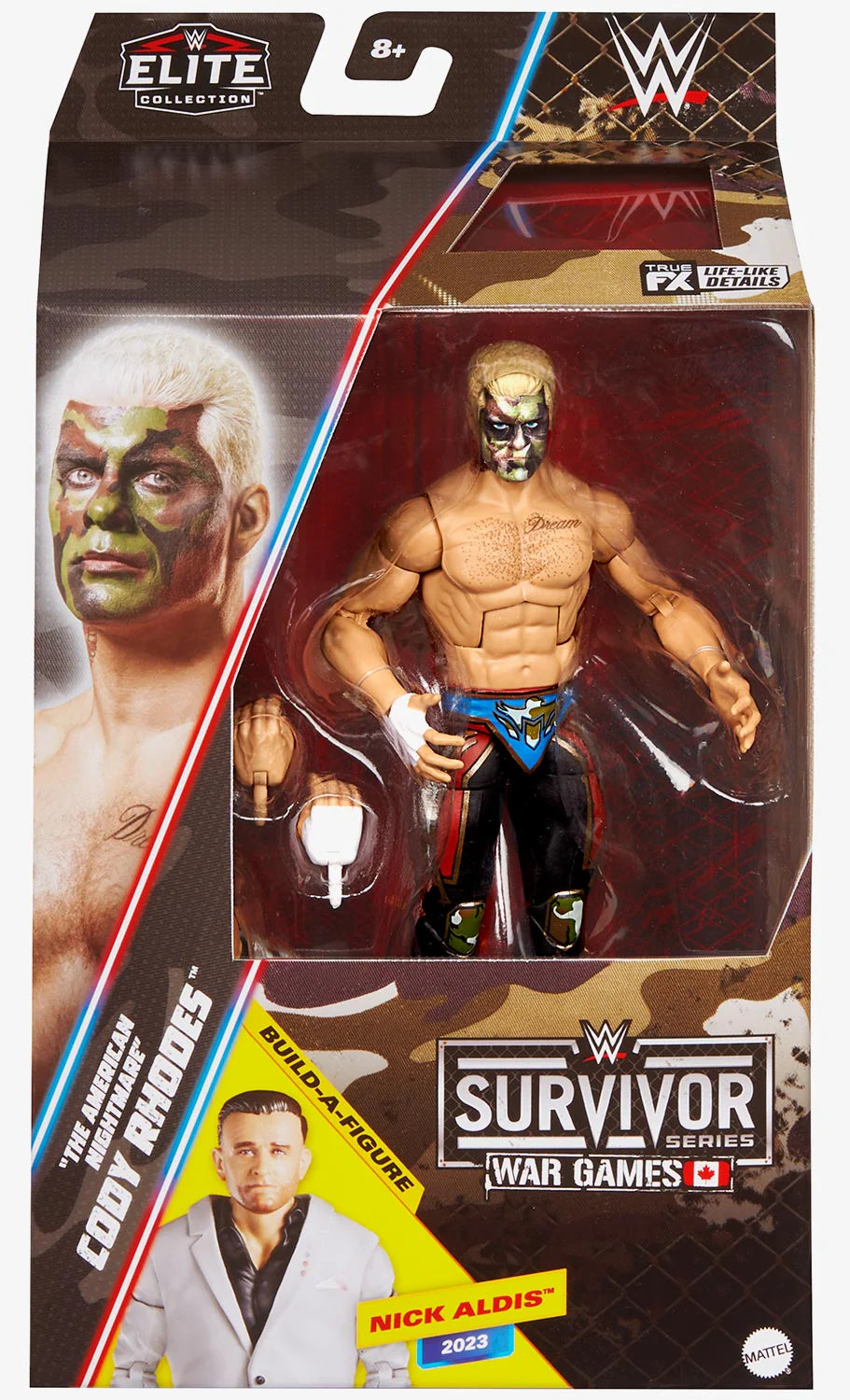 "The American Nightmare" Cody Rhodes WWE Survivor Series 2025 Elite Collection