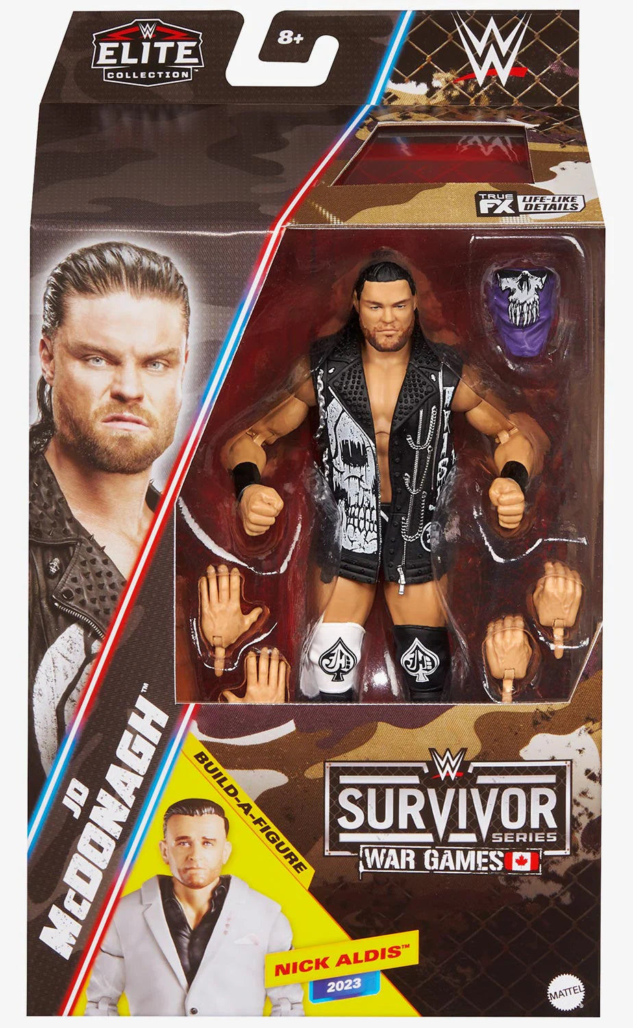 JD McDonagh WWE Survivor Series 2025 Elite Collection
