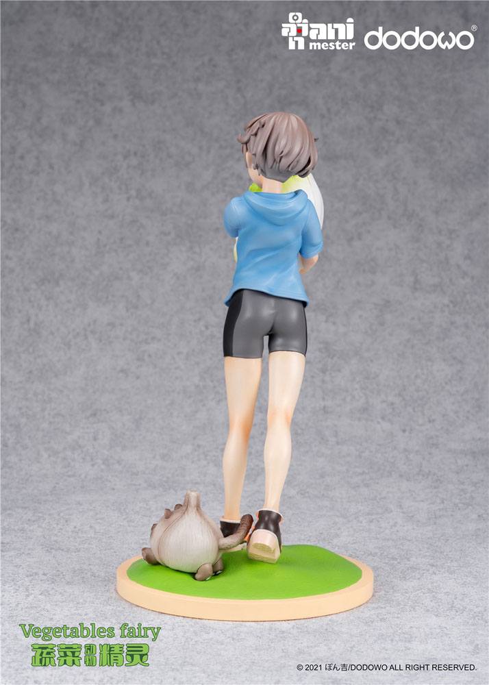Original Character Statue 1/7 Vegetable Fairies Sai and Cabbage Dog 25cm