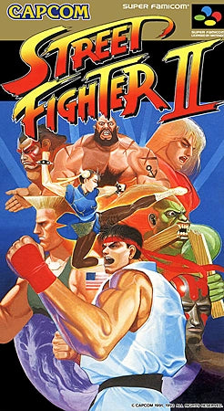 Super Famicom Street Fighter II JAP VER.