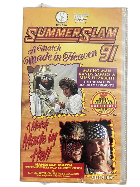 WWF Summerslam 1991 VHS
