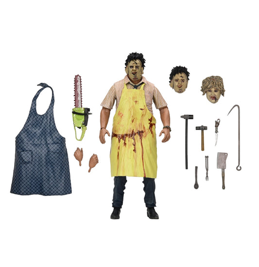 Texas Chainsaw Massacre 50th Anniversary Leatherface 7" Scale Ultimate Action Figure
