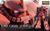 1/144 RG MS-06S Zaku II Char Aznable Custom Model