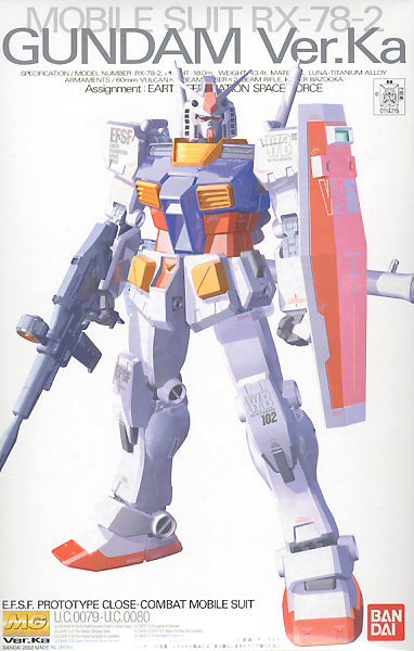 1/100 MG RX-78-2 Gundam Ver. Ka