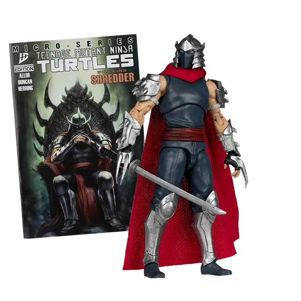Teenage Mutant Ninja Turtles: Page Punchers Action Figure With Comic: Shredder