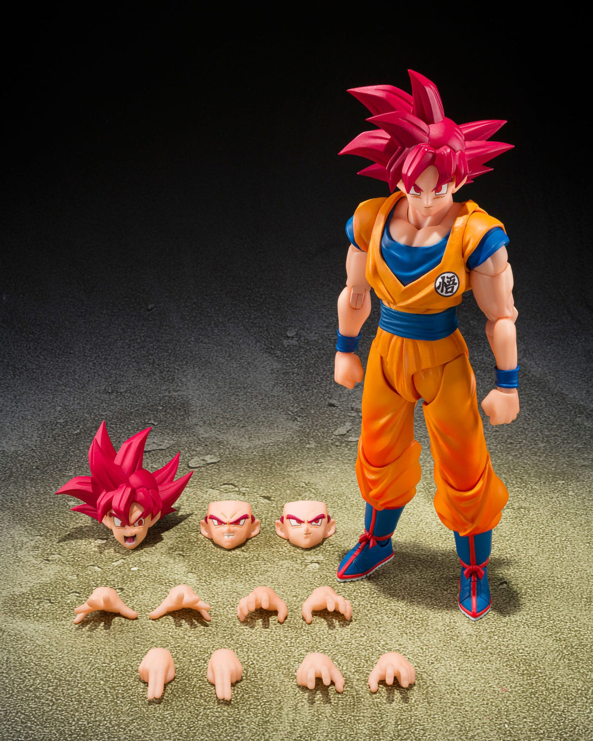 Dragon Ball Super S.H.Figuarts Super Saiyan God Son Guko (God Aura)