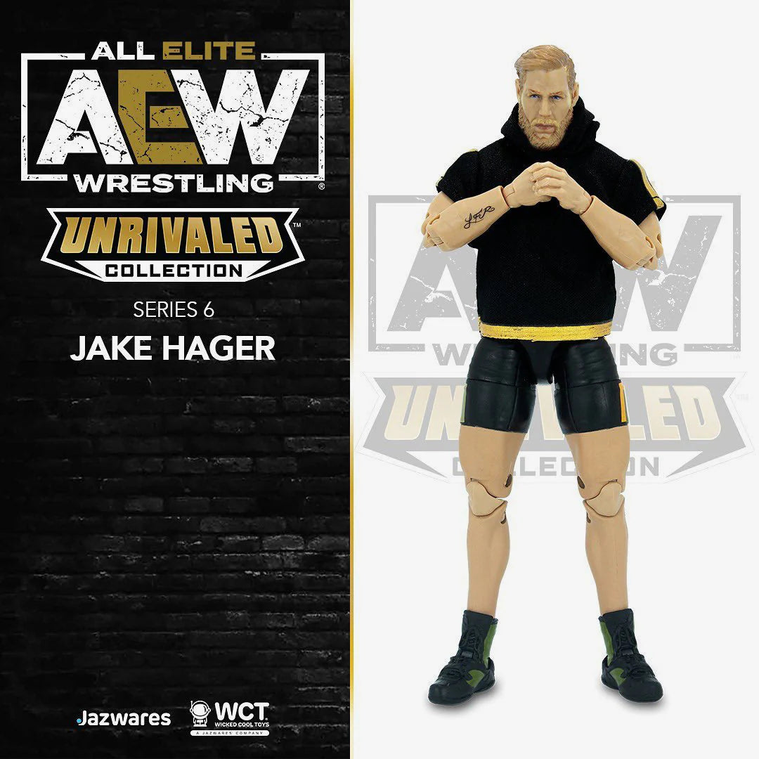AEW Unrivaled Collection Series #6 Jake Hager