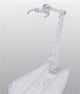 Tamashii Stage Figure Stand Act.5 for Mechanics Clear 14 cm