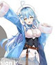 Hololive Production Hikkake PVC Statue Yukihana Lamy 10 cm