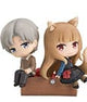 Spice and Wolf: Merchant Meets the Wise Wolf Mini Memory Mini Figure Lawrence & Holo 8 cm