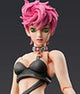 JoJo's Bizarre Adventure Part 5 Super Action Action Figure Chozokado Trish Una Black Ver. 15 cm