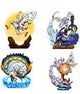 One Piece Petitrama PVC Mini Statue Logbox Re Birth Gear Fifth Special Set 9 cm