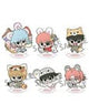 Gintama Acrylic Figure Prince Hata & Animal Paradise 6 cm Display (6)