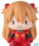 Evangelion: New Theatrical Edition Fuwa Petit Chibi Figure Asuka Plug Suit 8 cm