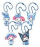 Sanrio Twinchees Mini Figures My Melody x Kuromi Sweet Lolita 5 cm Blind Pack Display (24)