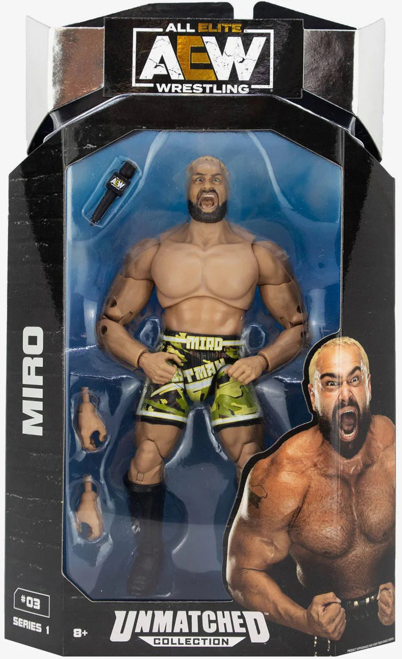 AEW Unmatched Collection Series #1 Miro