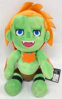 Street Fighter Peanuts Club Plush Blanka