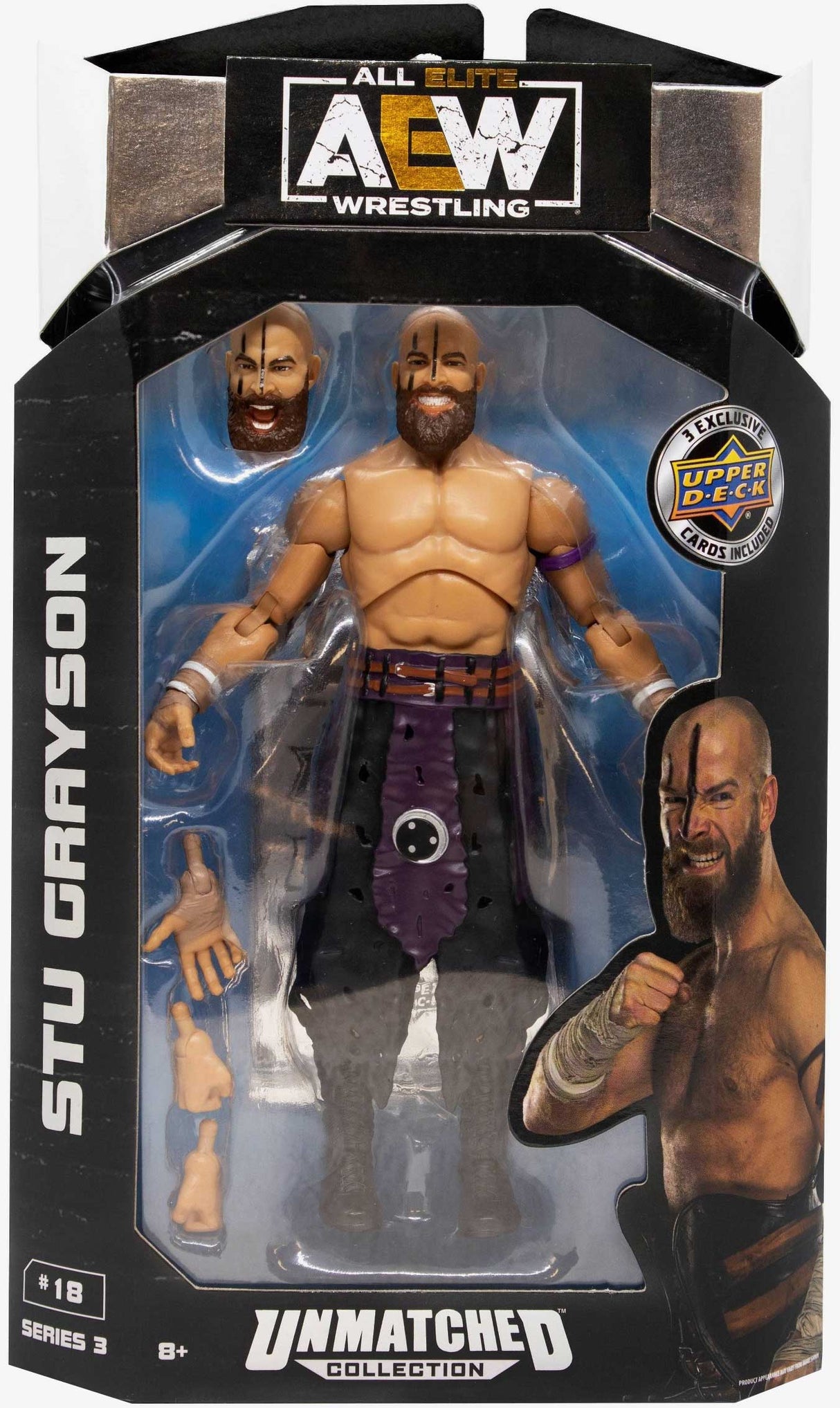 AEW Unmatched Collection Series #3 Stu Grayson