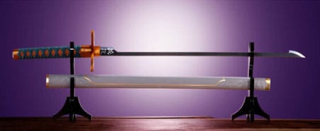 Demon Slayer: Kimetsu no Yaiba Proplica Replica 1/1 Nichirin Sword (Shinobo Kocho) 88 cm