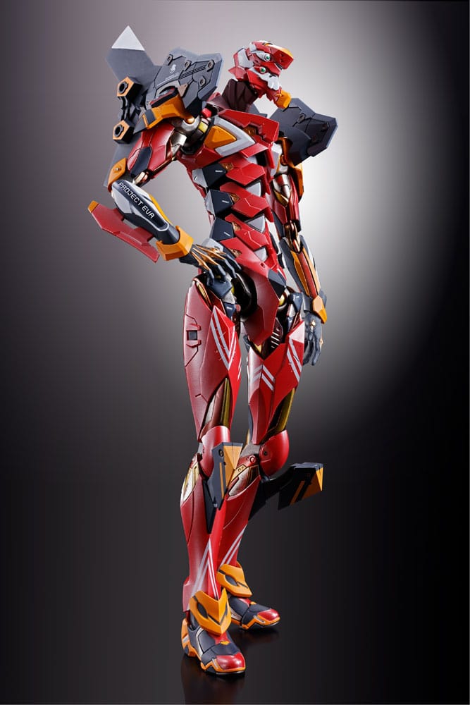 Neon Genesis Evangelion Metal Build Action Figure Eva Production Model-02 30th with the Spear of Cassius 22 cm
