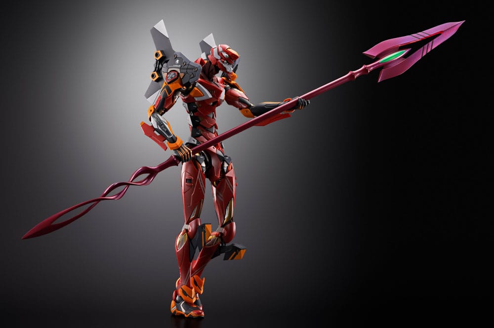 Neon Genesis Evangelion Metal Build Action Figure Eva Production Model-02 30th with the Spear of Cassius 22 cm