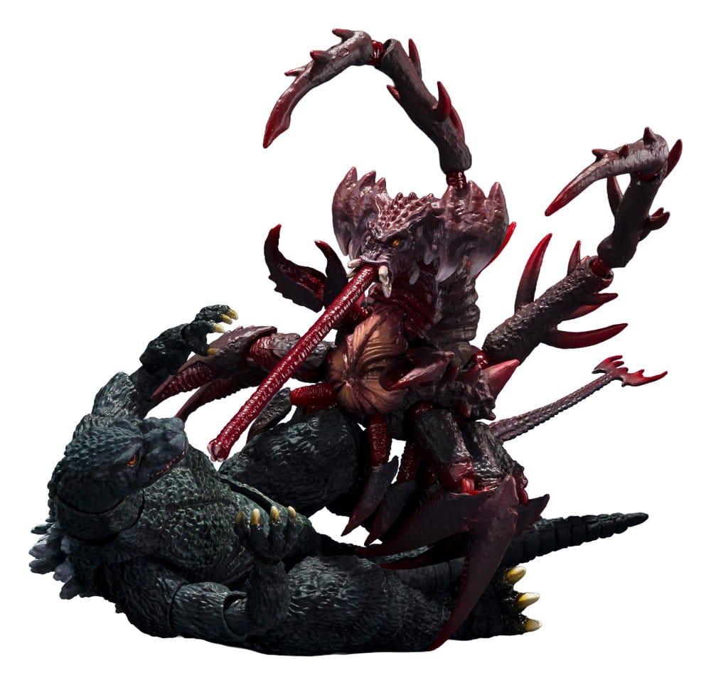 Godzilla vs. Destroyah S.H.MonsterArts Action Figure Godzilla Jr & Destoroyah Evolution Set