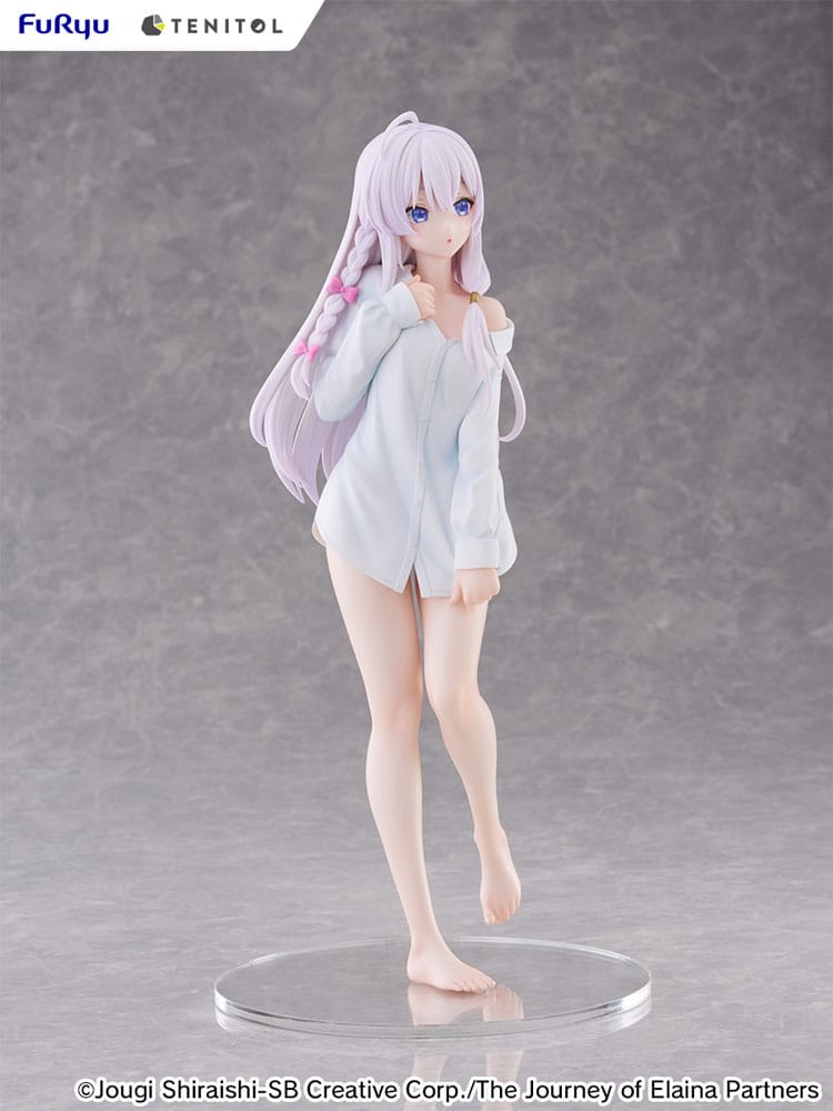 Wandering Witch: The Journey of Elaina Tenitol Tall PVC Statue Elania Shirt Ver. 30 cm