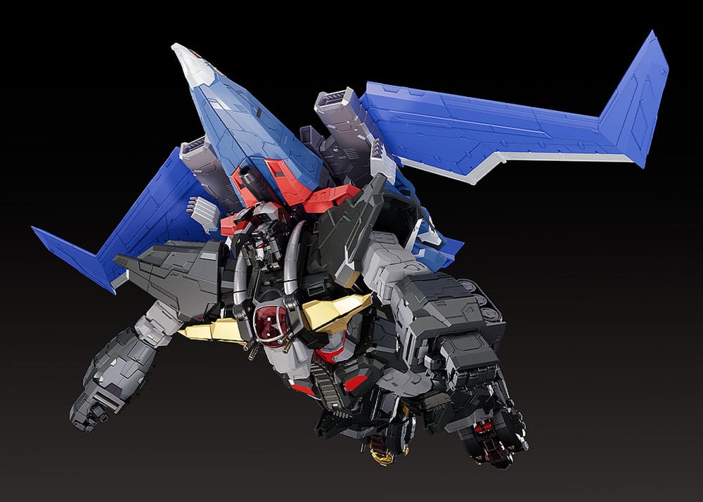 Dancouga - Super Beast Machine God Diecast / PVC Action Figure The Gattai Black Wing 20 cm