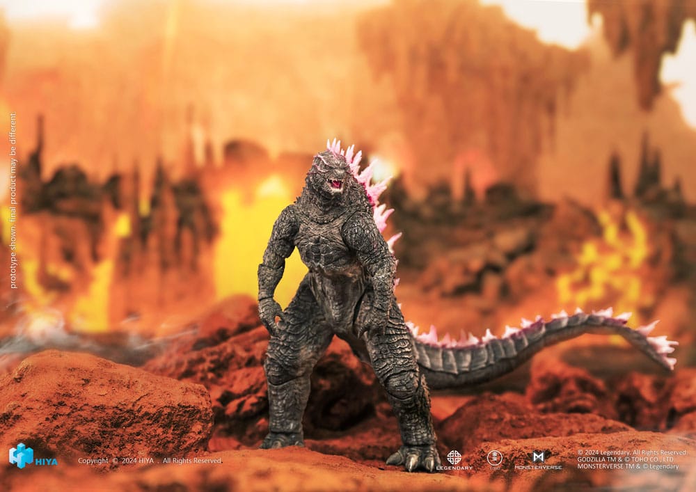 Godzilla x Kong: The New Empire Exquisite Basic Action Figure Godzilla Evolved Ver. 18 cm